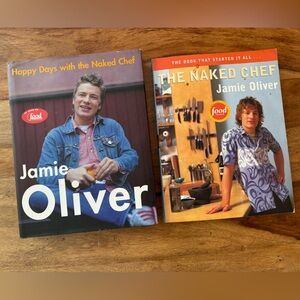 James Olivier Naked Chef books in like new condition